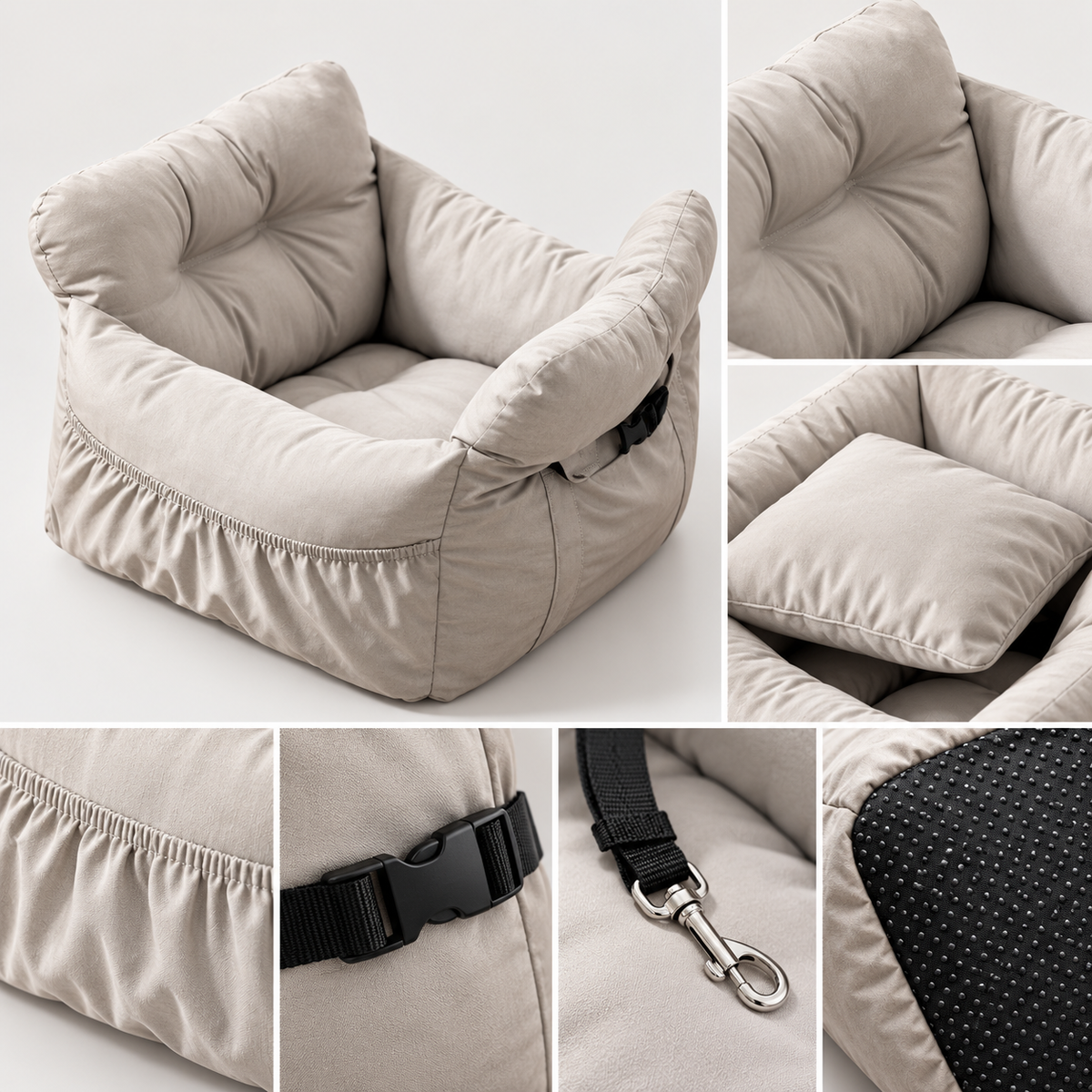 Washable Pet Car Seat