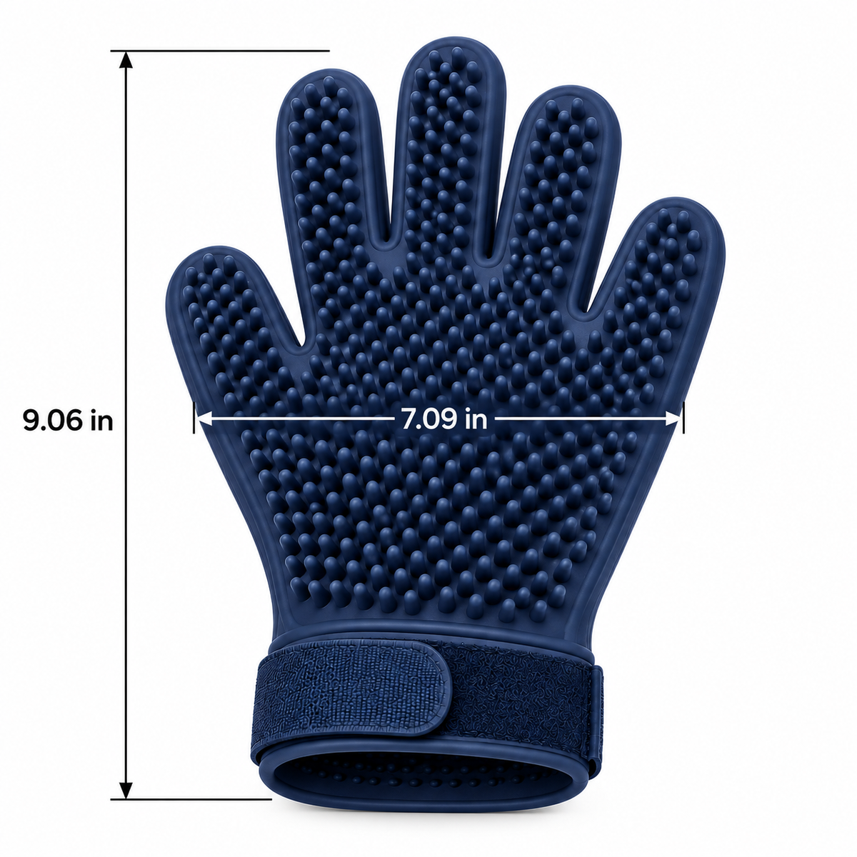 Double-Sided Pet Grooming Mitt